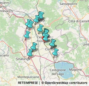 Mappa Loc. Montecchio, 52043 Castiglion fiorentino AR, Italia (9.927)