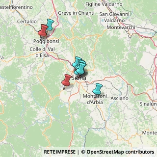 Mappa Via delle Cerchia, 53100 Siena SI, Italia (9.24818)
