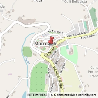 Mappa Via Cavour, 4, 62010 Morrovalle, Macerata (Marche)