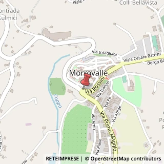 Mappa Via Gioacchino Rossini,  32, 62032 Morrovalle, Macerata (Marche)