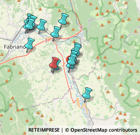 Mappa Via Morea, 60043 Cerreto D'esi AN, Italia (3.48389)