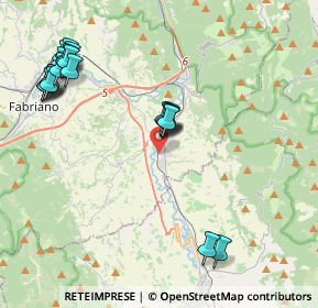 Mappa Via Morea, 60043 Cerreto D'esi AN, Italia (4.9205)