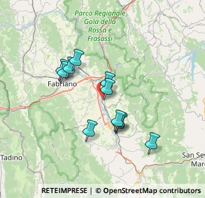 Mappa Via Morea, 60043 Cerreto D'esi AN, Italia (5.83909)