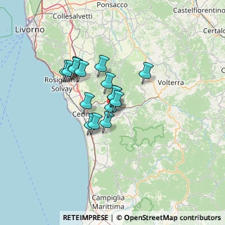 Mappa Via Palestro, 56040 Guardistallo PI, Italia (9.84688)