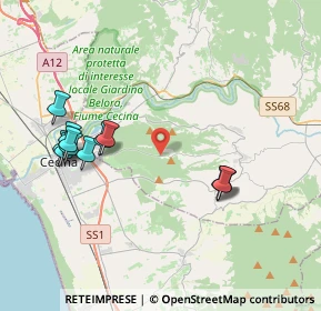 Mappa SP del Poggetto, 56040 Guardistallo PI (4.28083)