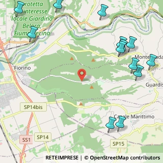 Mappa SP del Poggetto, 56040 Cecina LI (3.26308)