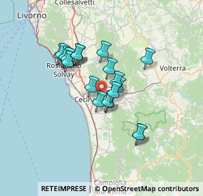 Mappa SP del Poggetto, 56040 Cecina LI (11.016)