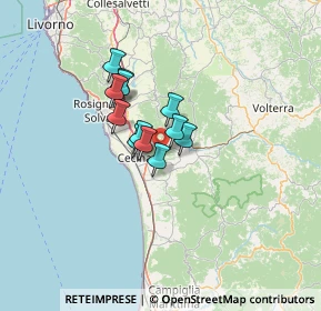 Mappa SP del Poggetto, 56040 Guardistallo PI (8.36667)