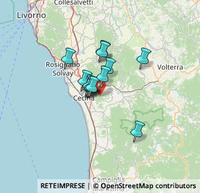 Mappa SP del Poggetto, 56040 Guardistallo PI (8.13769)