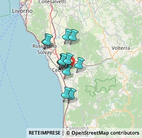 Mappa SP del Poggetto, 56040 Guardistallo PI (8.86308)