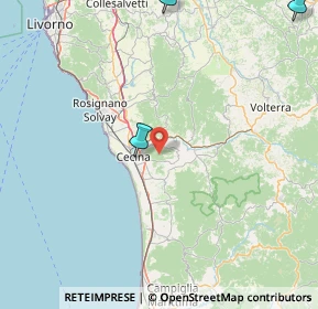 Mappa SP del Poggetto, 56040 Cecina LI (43.85846)