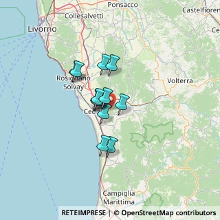 Mappa SP del Poggetto, 56040 Guardistallo PI (8.86308)