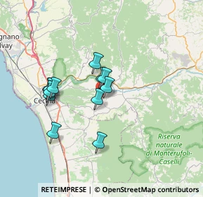 Mappa 56040 Guardistallo PI, Italia (6.00083)