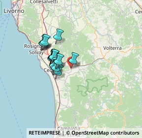 Mappa 56040 Guardistallo PI, Italia (9.9255)