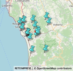 Mappa 56040 Guardistallo PI, Italia (10.8275)