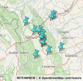 Mappa Via Giacomo Leopardi, 60043 Cerreto d'Esi AN, Italia (9.46692)