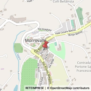 Mappa Via Isonzo, 15, 62010 Morrovalle, Macerata (Marche)
