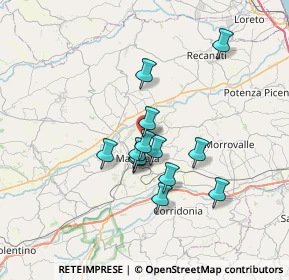 Mappa Contrada Fonte S. Giuliano, 62100 Macerata MC, Italia (5.57)