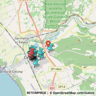 Mappa Via Aldo Moro, 56040 Montescudaio PI, Italia (1.775)