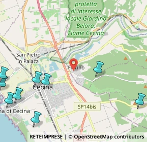 Mappa Via Aldo Moro, 56040 Montescudaio PI, Italia (3.59083)