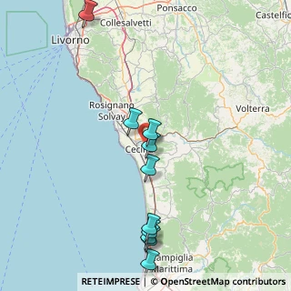Mappa Via Aldo Moro, 56040 Montescudaio PI, Italia (21.18364)