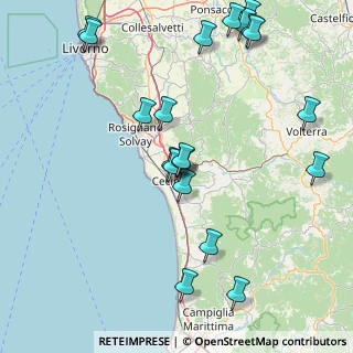Mappa Via Aldo Moro, 56040 Montescudaio PI, Italia (19.835)