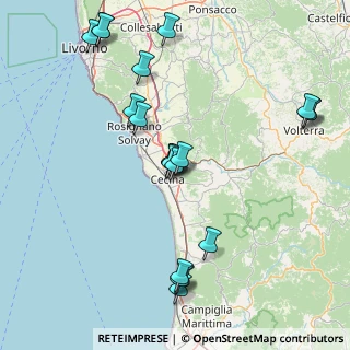 Mappa Via Aldo Moro, 56040 Montescudaio PI, Italia (18.522)