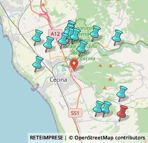 Mappa Via Aldo Moro, 56040 Montescudaio PI, Italia (4.29533)