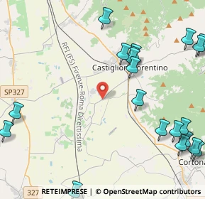 Mappa Località La Nave, 52043 Castiglion fiorentino AR, Italia (6.1155)