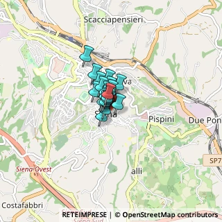 Mappa Via S. Vigilio, 53100 Siena SI, Italia (0.3165)