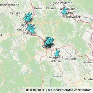 Mappa Via Rinaldini, 53100 Siena SI, Italia (11.534)