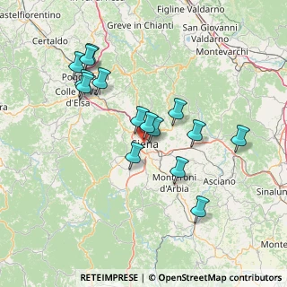 Mappa Via Fontebranda, 53100 Siena SI, Italia (14.45)