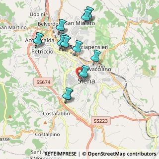 Mappa Via Fontebranda, 53100 Siena SI, Italia (2.02235)