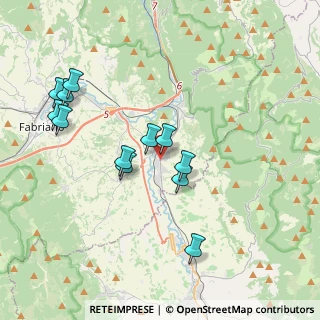 Mappa 60043 Cerreto d'Esi AN, Italia (3.89667)
