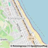 Mapa Civitanova Marche