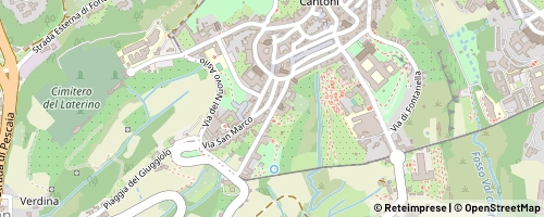 Mappa Siena