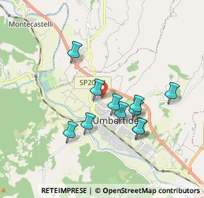 Mappa Via Papa Paolo VI, 06019 Umbertide PG, Italia (1.60909)