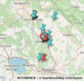 Mappa Via Papa Paolo VI, 06019 Umbertide PG, Italia (8.4885)