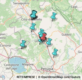 Mappa Via Papa Paolo VI, 06019 Umbertide PG, Italia (10.0285)