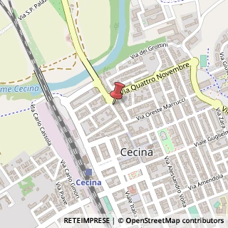 Mappa Corso Giacomo Matteotti, 37, 57023 Cecina, Livorno (Toscana)