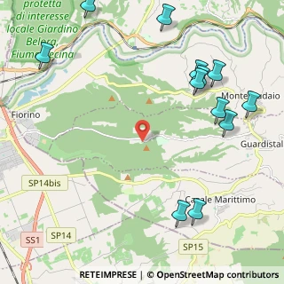 Mappa Via del Poggetto, 56040 Guardistallo PI, Italia (2.94667)