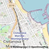 Karte Civitanova Marche