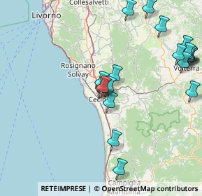 Mappa Via Telemaco Signorini, 57023 Cecina LI, Italia (19.5795)