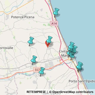 Mappa SP delle Vergini, 62012 Civitanova Marche MC (4.73)