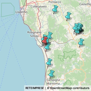 Mappa Via di Poggio Gagliardo, 57023 Cecina LI, Italia (18.88)
