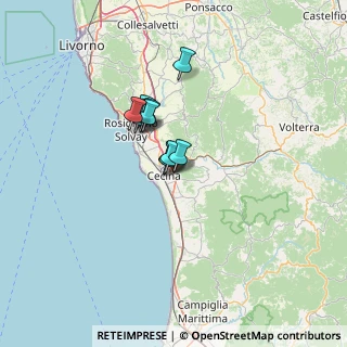 Mappa Via di Poggio Gagliardo, 57023 Cecina LI, Italia (8.29091)