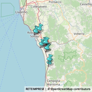 Mappa Via Primo Maggio, 56040 Montescudaio PI, Italia (7.79091)