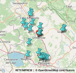 Mappa Via Papa Paolo VI, 06019 Perugia PG, Italia (14.4815)
