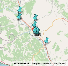 Mappa Via Papa Paolo VI, 06019 Perugia PG, Italia (4.54417)