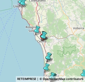 Mappa Via Giacomo Puccini, 57023 Cecina LI, Italia (24.57611)